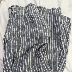 Striped Gray women’s Pants